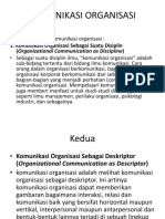 Komunikasi Organisasi