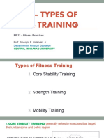 Unit Ii Types of Fitness Training