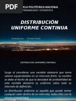 Distribucion Uniforme Continua