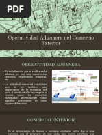 Operatividad Aduanera Del Comercio Exterior