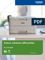 Colour Wireless LED Printer HL-L3210CW