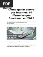 TMP - 29005-Las 10 Mejores Formas de Ganar Dinero Rápido Por Internet en 20202026675684 PDF