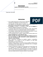 Pauta Examen Finanzas I 2.2014 (Viña Del Mar)