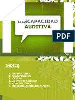 Diacapacidad Auditiva Power Point