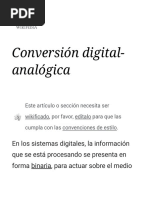 Conversión Digital-Analógica - Wikipedia, La Enciclopedia Libre