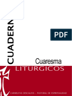 Cuaresma, Cuadernos Liturgicos, Carmelitas Descalzos, SL, SF PDF