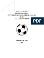 Kertas Kerja Pembelian Bola Sepak