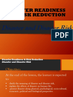 1.1 Disaster and Disaster Risk