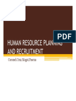 HR - Planning and Recruitment PDF