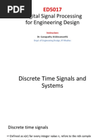 ED5017 - Digital Signal Processing For Engineering Design - Lec4 - 9