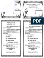 Undangan Khotmil Qur'an 2 Page