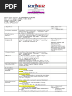 COT Semi Detailed Lesson Plan Format