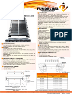 Ficha Tecnica de Rejillas D400