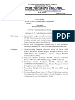 6.1.1. (2) SK Dan Indikator Mutu Dan Kinerja Puskesmas Majenang I