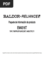 Baldor 75HP 1780 RPM