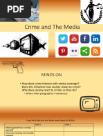 Crime and The Media Lesson