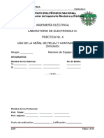 Práctica No 4 - Uso de La Señal de Reloj y Contador