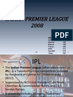 Indian Premier League 2008: Presented by