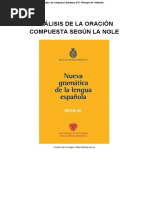 Oraci - N Compuesta Seg - N La Ngle PDF