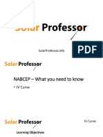 Solar Professor-NABCEP-IV Curve PDF