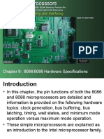 Chapter 9: 8086/8088 Hardware Specifications