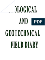 Geological Field Diary PDF