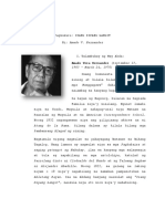 Pagsusuri Sa Isang Dipang Langit Ni Amado v. Hernandez