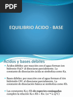 Equilibrio Acido Base