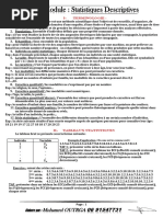 Statistique 1 PDF