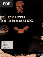 Marrero, Vicente - El Cristo de Unamuno