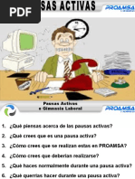 Charla Pausas Activas