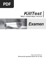 Killtest: Examen Examen