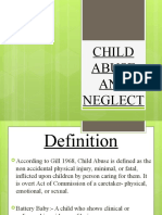 Child Abuse and Neglect