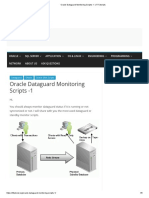 Oracle Dataguard Monitoring Scripts - 1 - IT Tutorials PDF