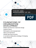 Theory and Management of OD