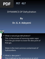 Dynamics Dehydration