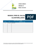 Maed 03 00 Manual para El Cálculo de Alcantarillados 2