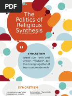 The Politics of Religious Synthesis