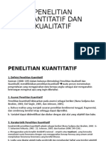 Penelitian Kuantitatif Dan Kualitatif