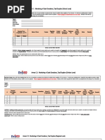 Cash Donation Template