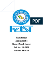 Applications of Psychology