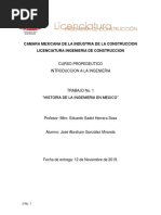 Historia de La Ingenieria en Mexico PDF