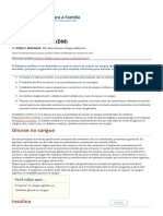 Diabetes Mellitus (DM) - Distúrbios Hormonais e Metabólicos - Manual MSD Versão Saúde para A Família