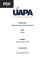 Tarea 3 Tributacion e Impuesto Sobre La Renta 1