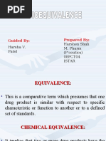 Bioequivalence