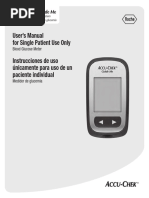 Accu Chek - Guide Me Blood Glucose Meter User Manual v2b