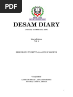 DESAM DIARY Vol. 1 (March)