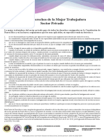 Carta de Derechos de La Mujer Trabajadora (Ley Núm. 9 de 2020)