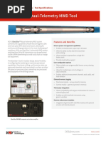 Blackstar II Dual Telemetry MWD Tool Spec Sheet PDF