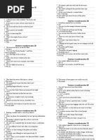 Sentence Transformation With Key - FC4 - 1-3